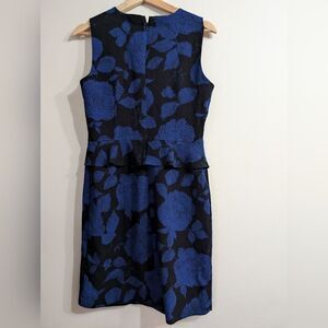 Joe fresh black navy floral dress size S